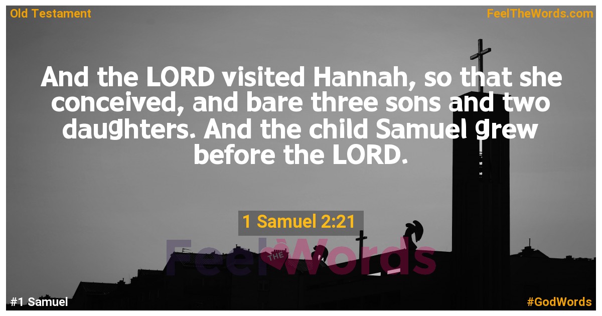 1 Samuel 2:21