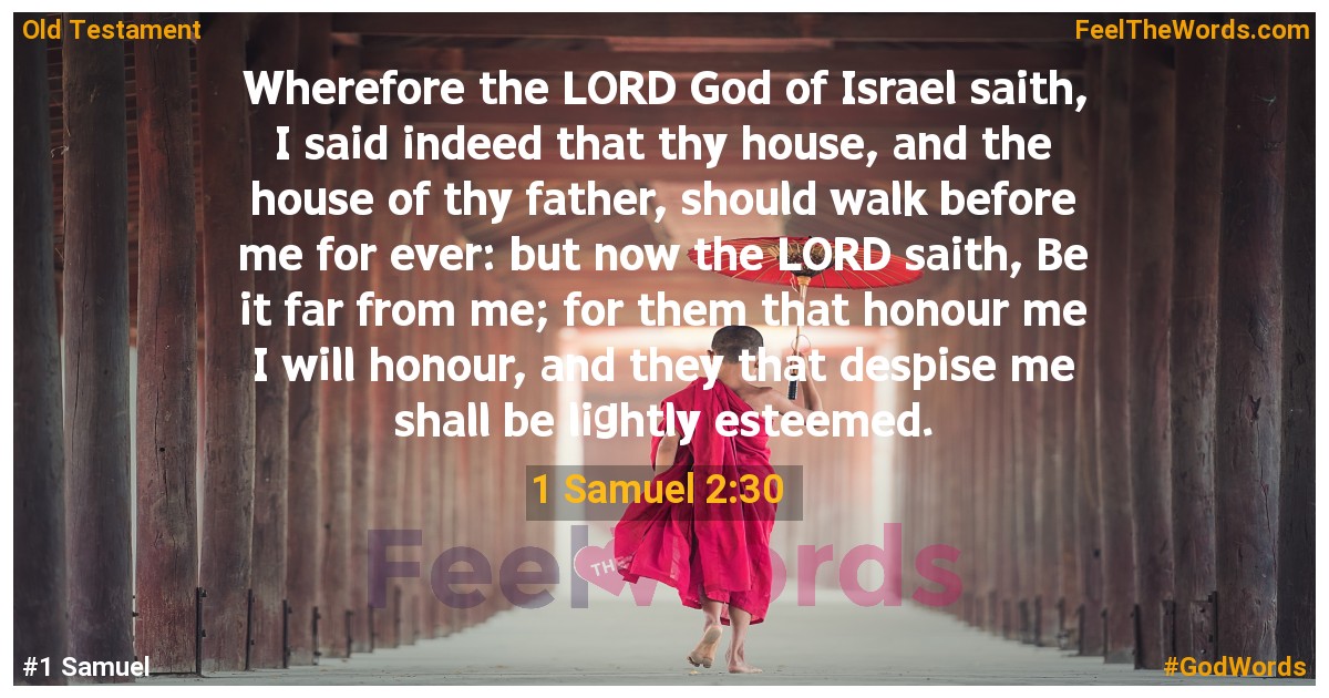 1 Samuel 2:30