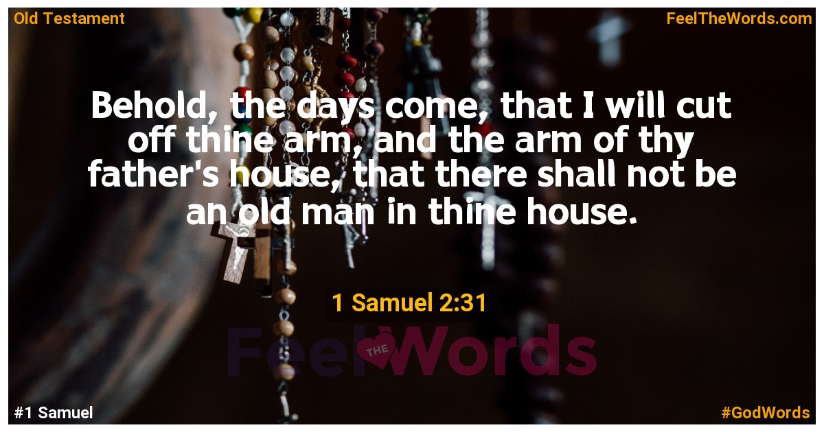1 Samuel 2:31