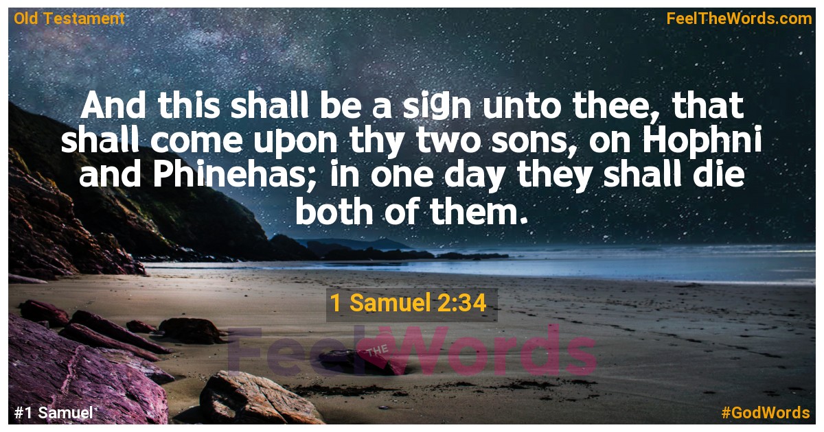 1 Samuel 2:34