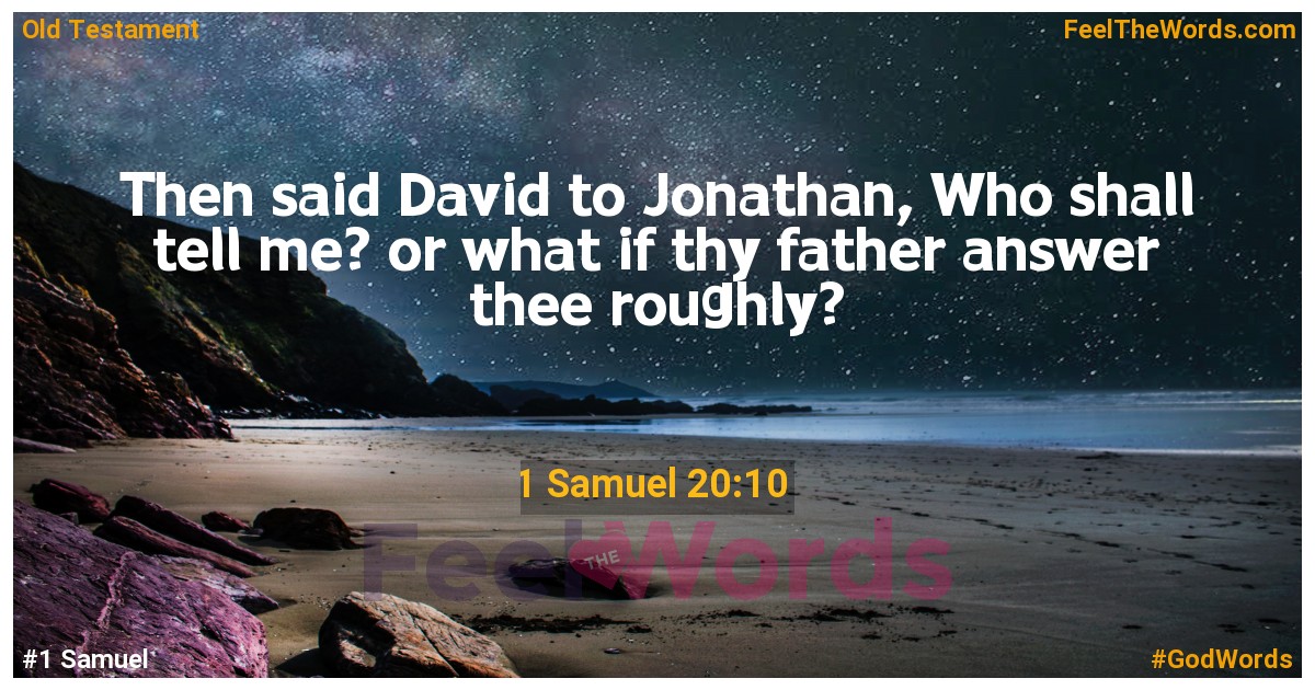 1 Samuel 20:10