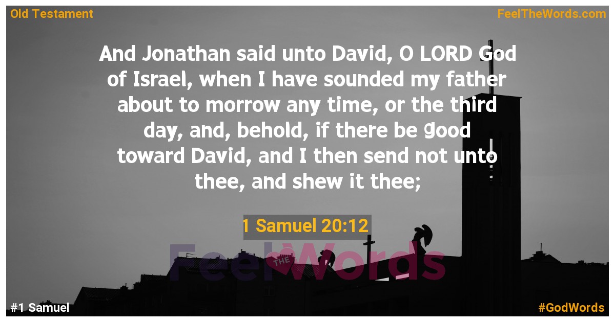 1 Samuel 20:12