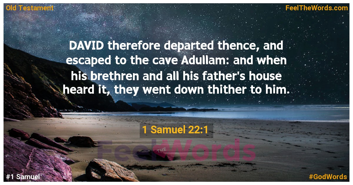 1 Samuel 22:1