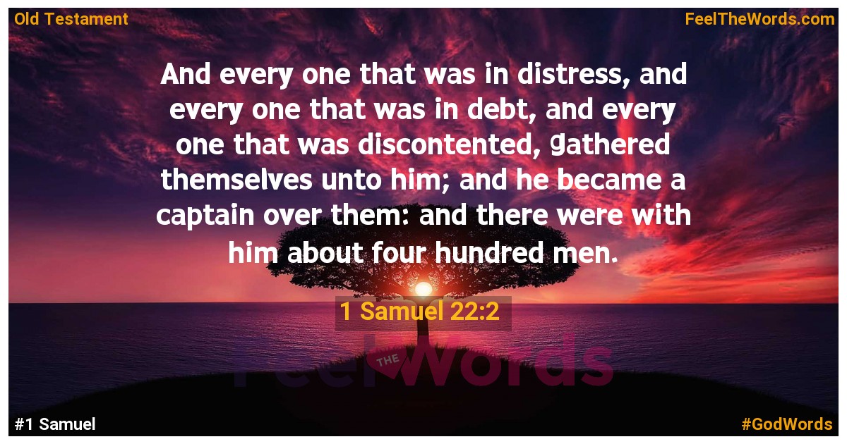 1 Samuel 22:2