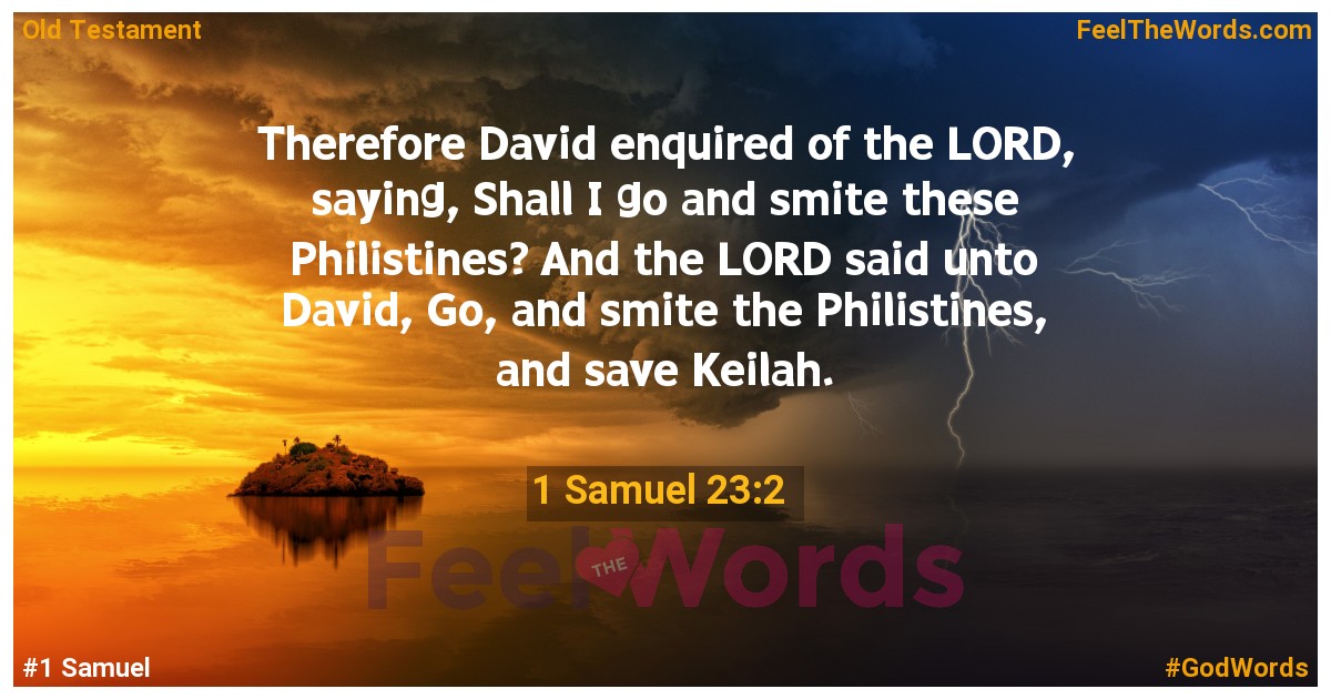 1 Samuel 23:2