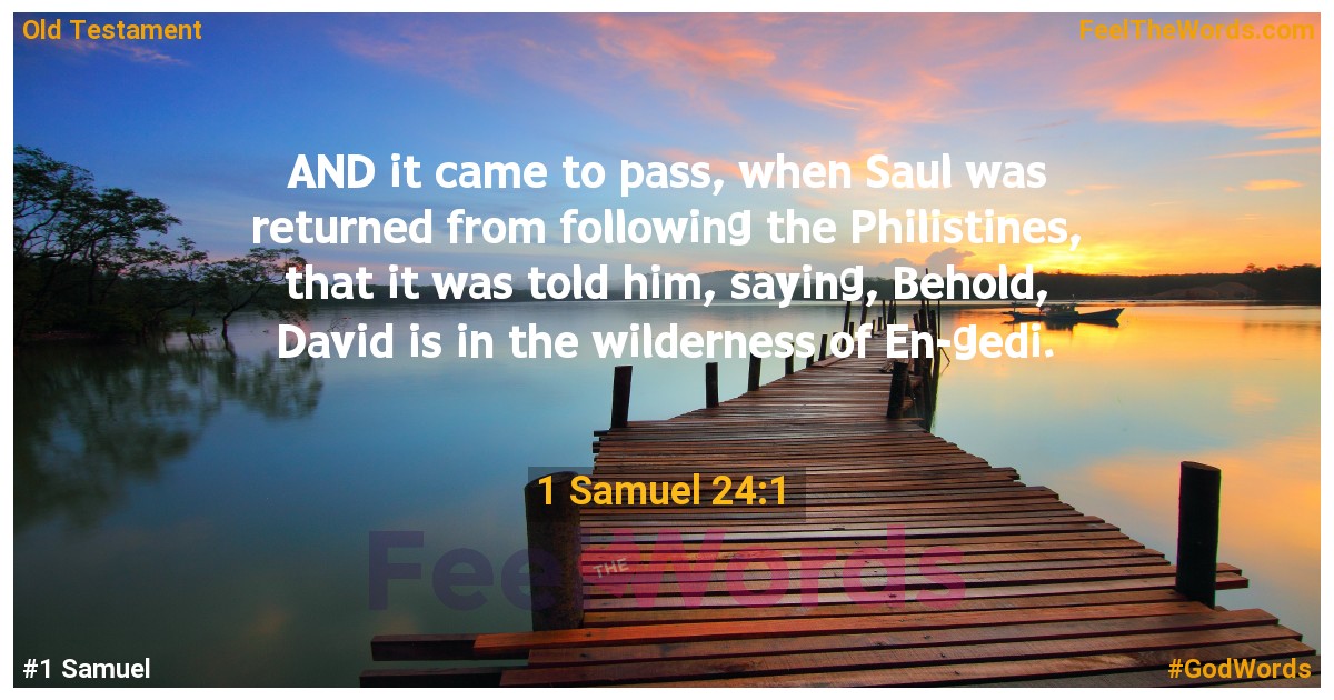 1 Samuel 24:1