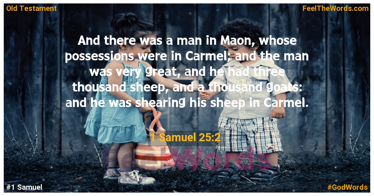 1 Samuel 25:2