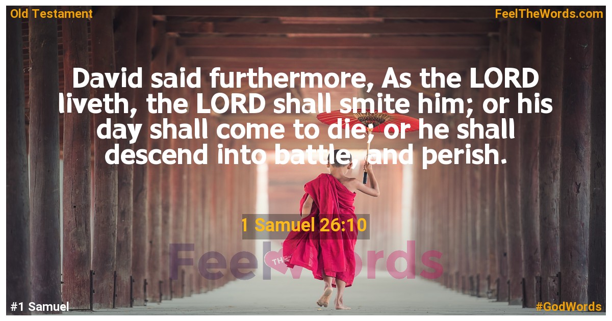 1 Samuel 26:10