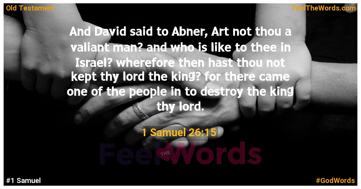 1 Samuel 26:15