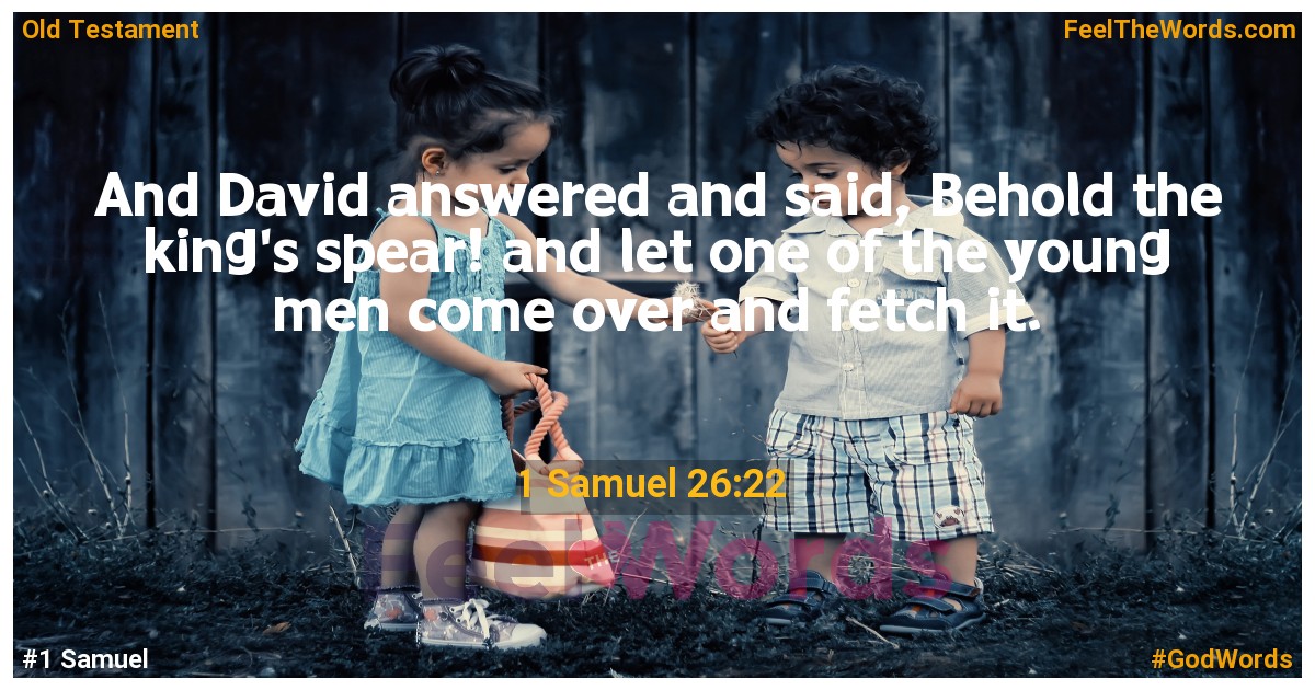 1 Samuel 26:22