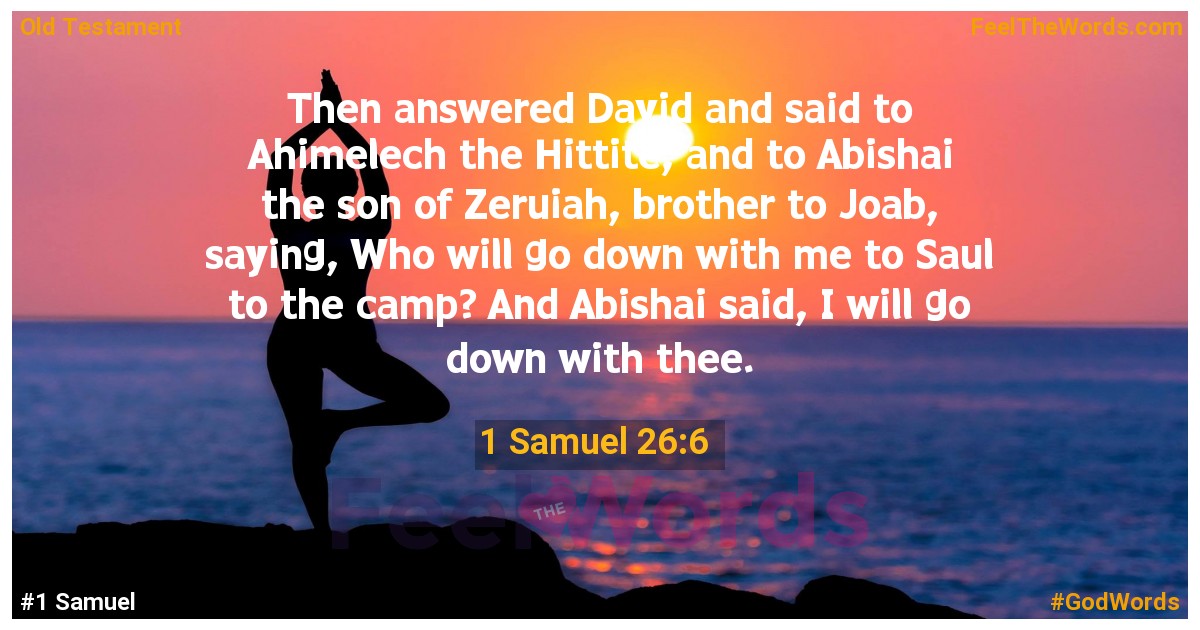 1 Samuel 26:6