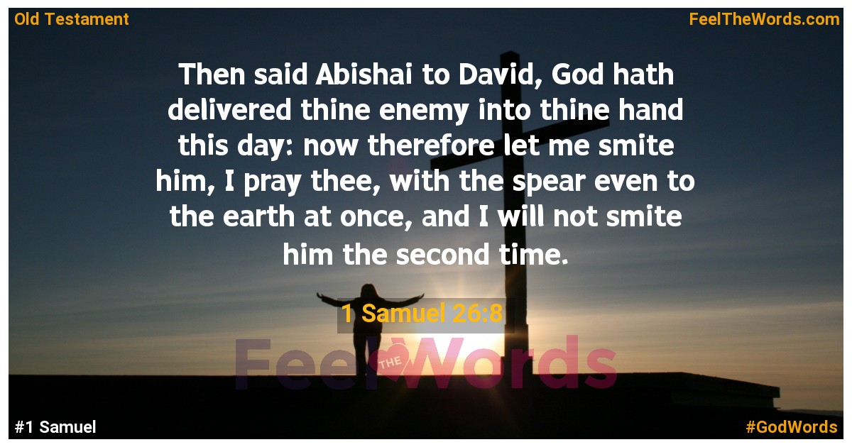 1 Samuel 26:8