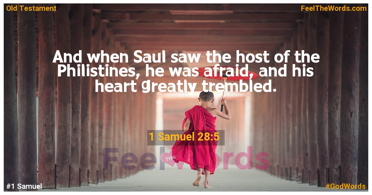 1 Samuel 28:5