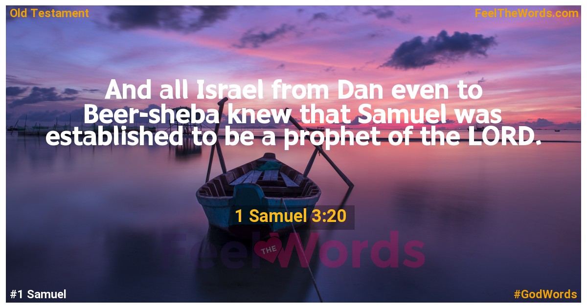 1 Samuel 3:20