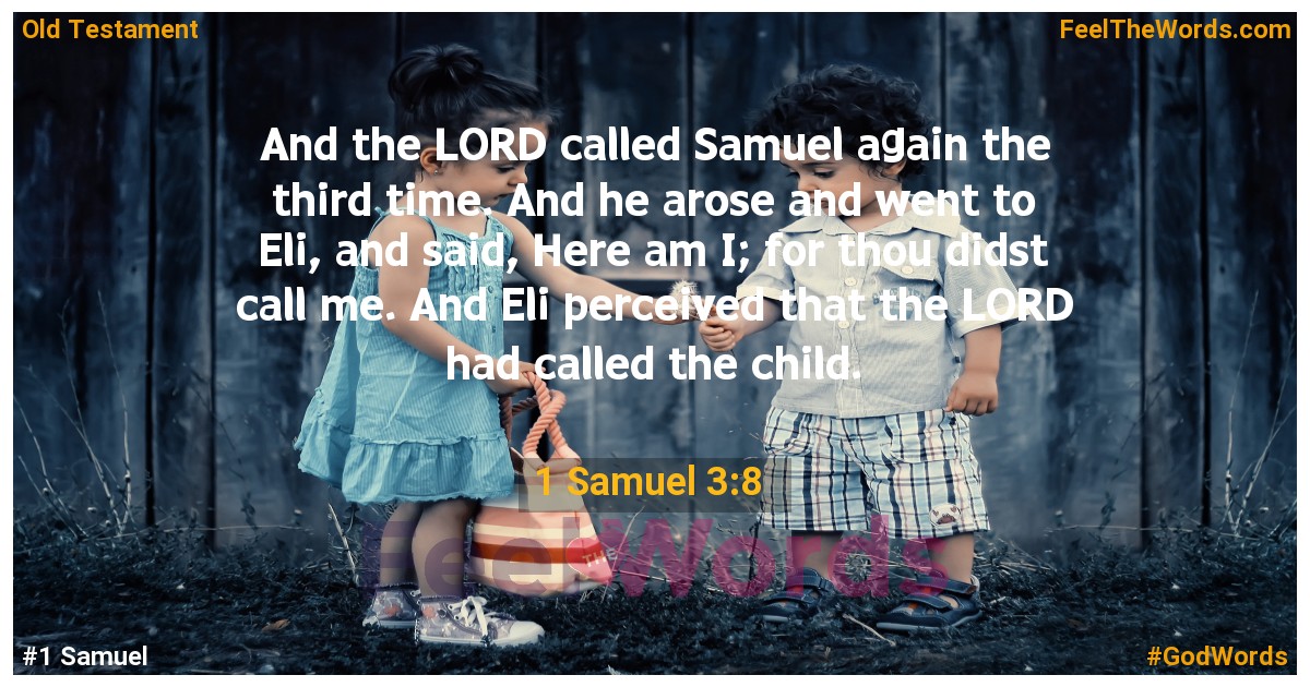 1 Samuel 3:8