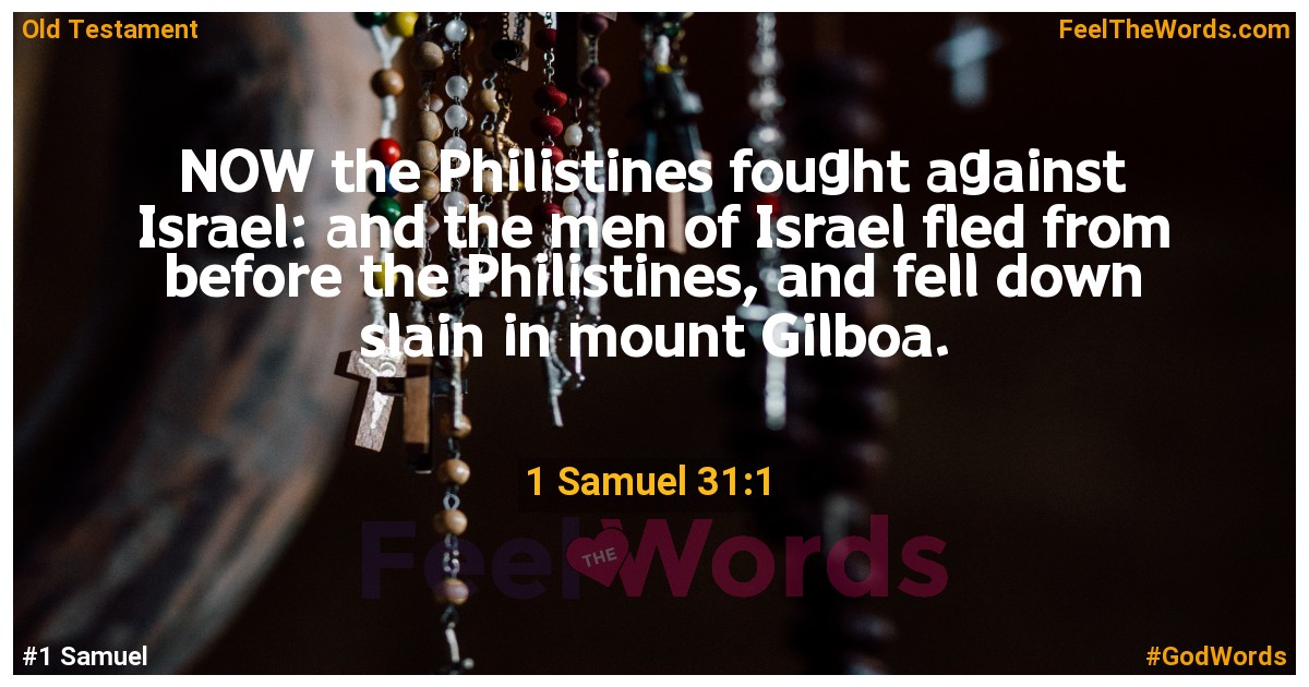 1 Samuel 31:1