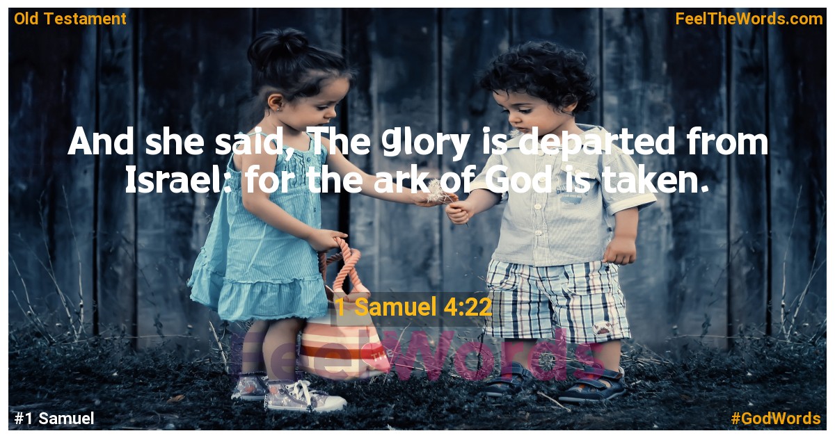 1 Samuel 4:22