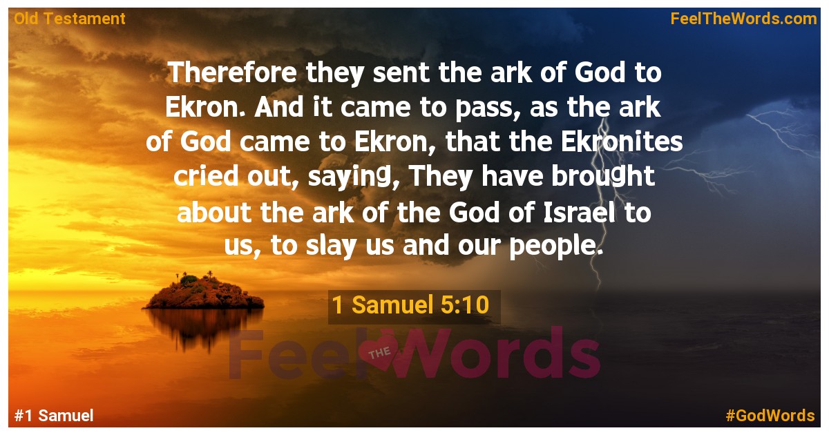1 Samuel 5:10