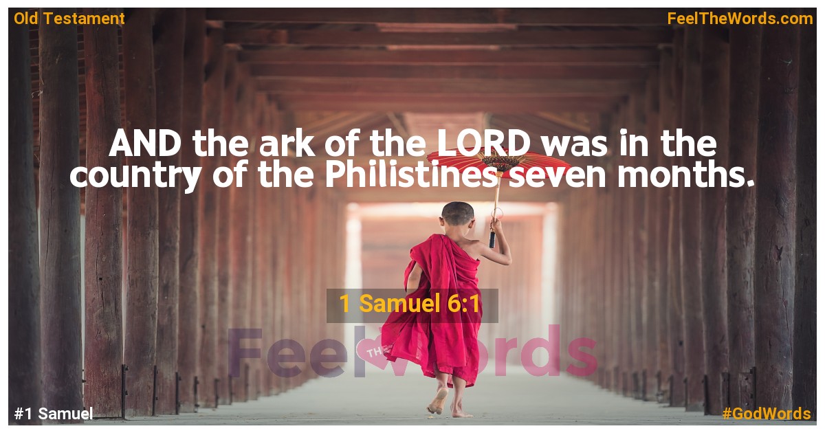1 Samuel 6:1