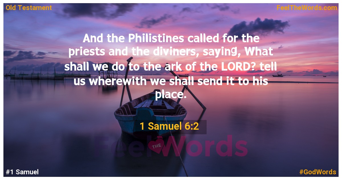 1 Samuel 6:2