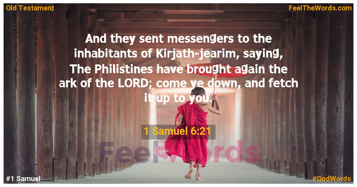1 Samuel 6:21