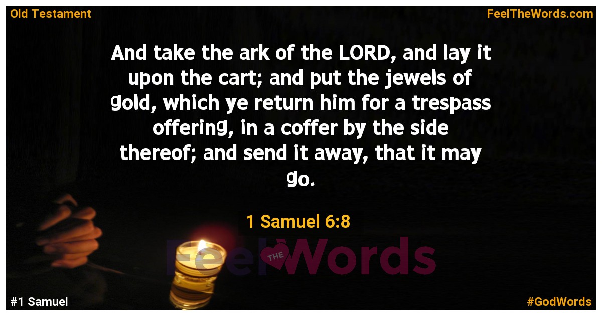 1 Samuel 6:8