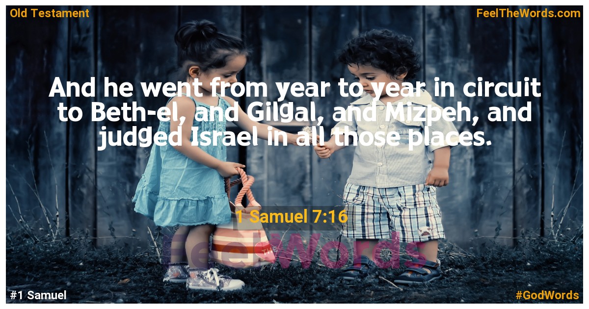 1 Samuel 7:16