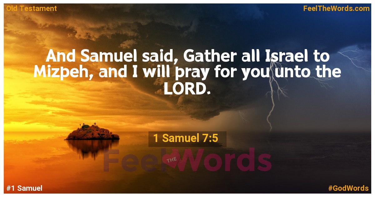 1 Samuel 7:5
