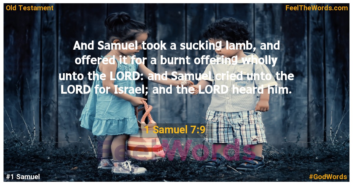 1 Samuel 7:9