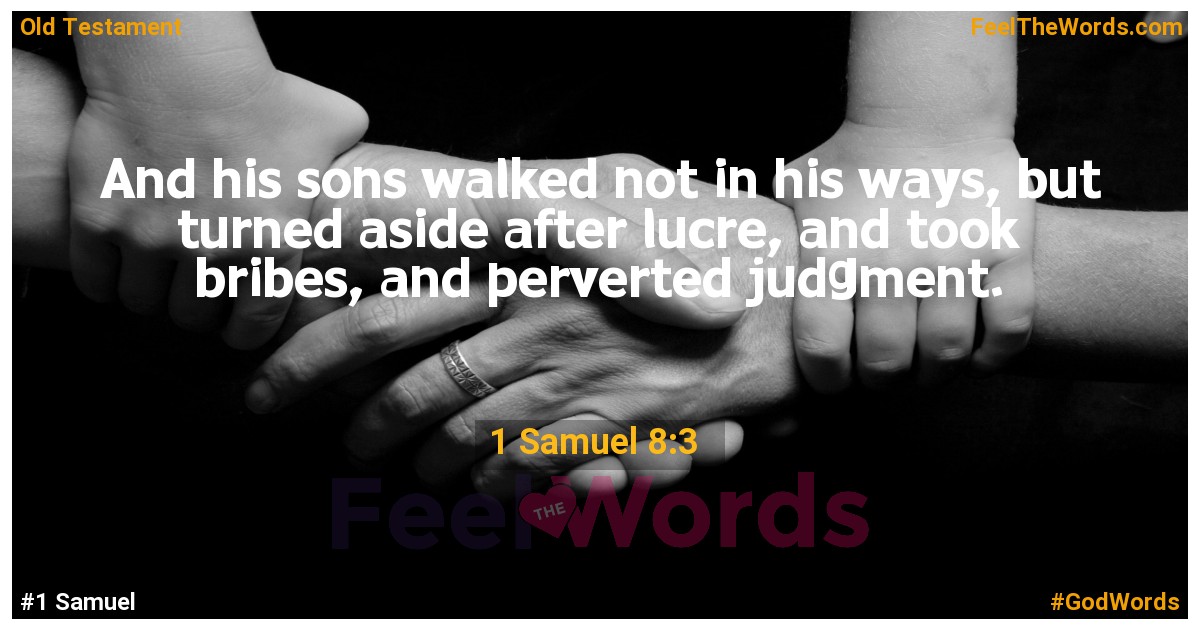1 Samuel 8:3
