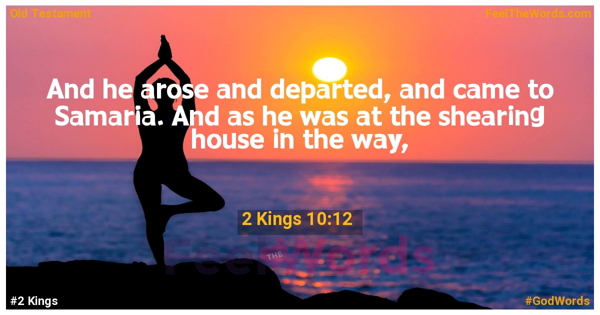 2 Kings 10:12