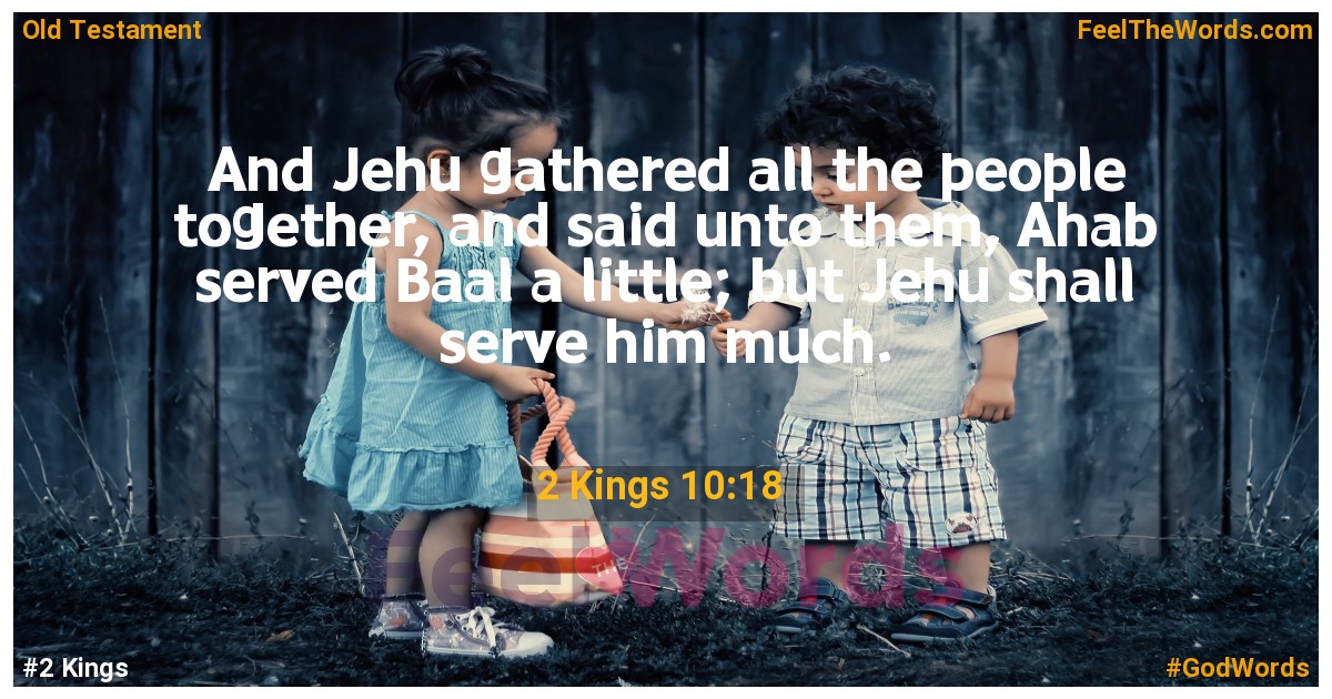 2 Kings 10:18