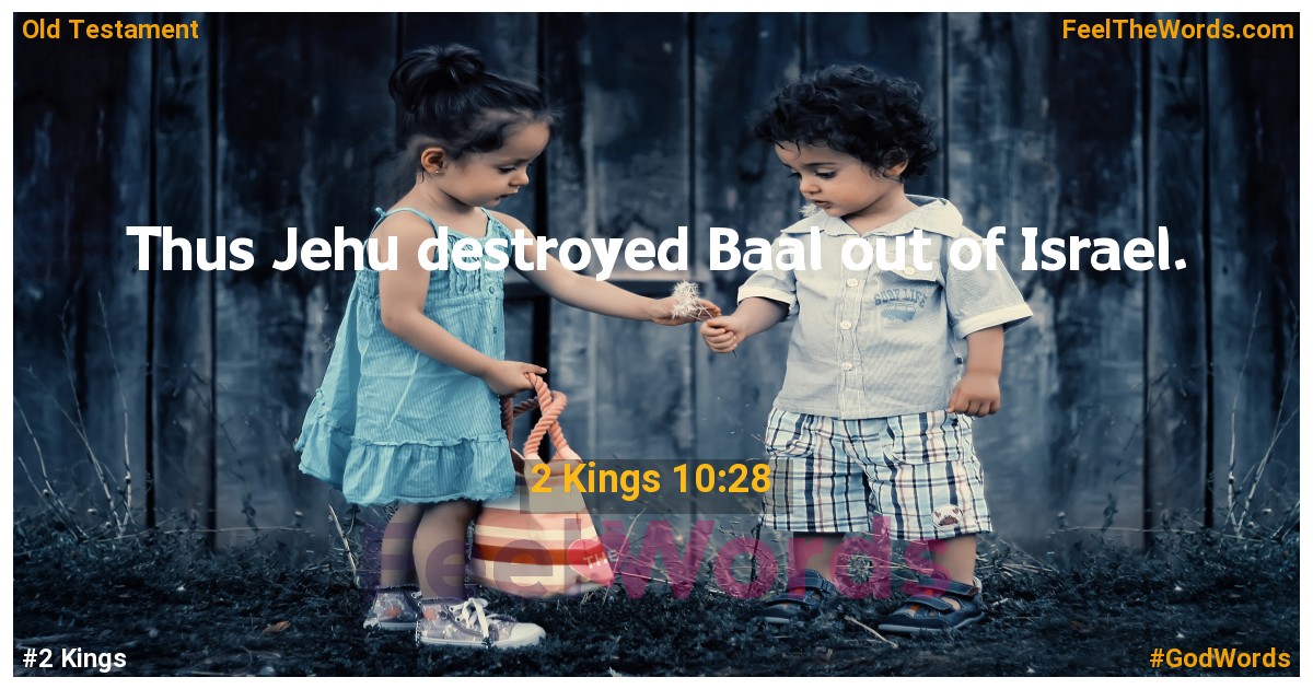2 Kings 10:28