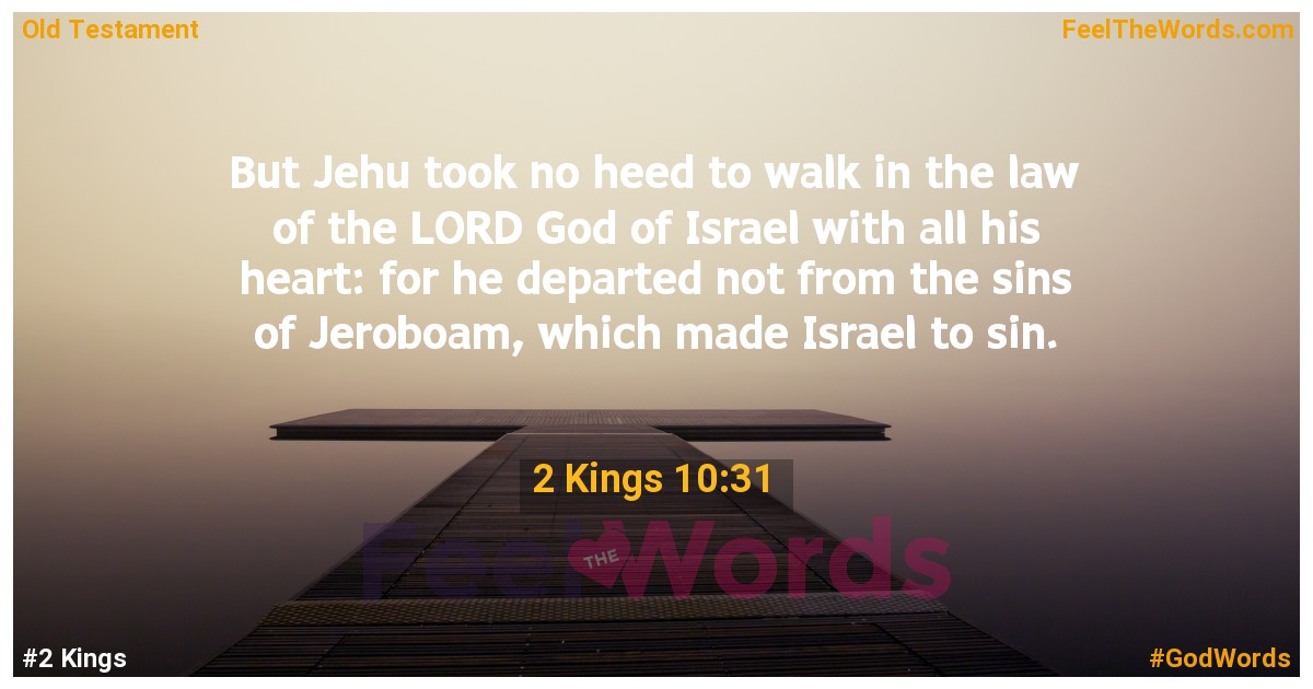 2 Kings 10:31