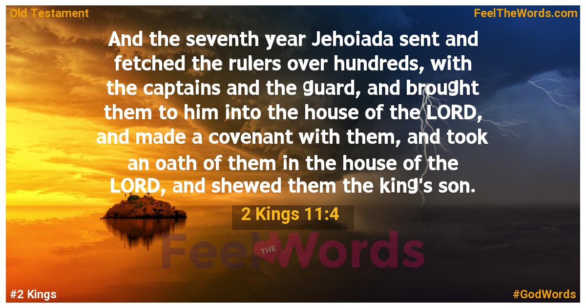2 Kings 11:4