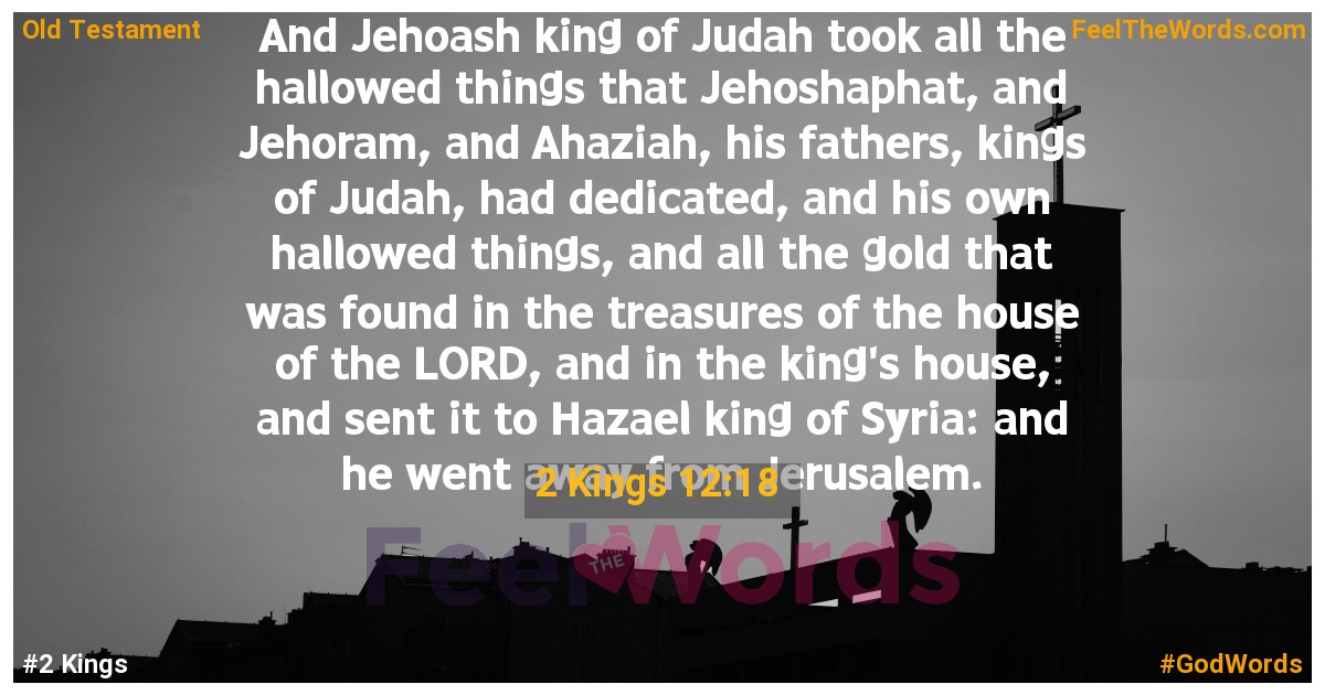2 Kings 12:18