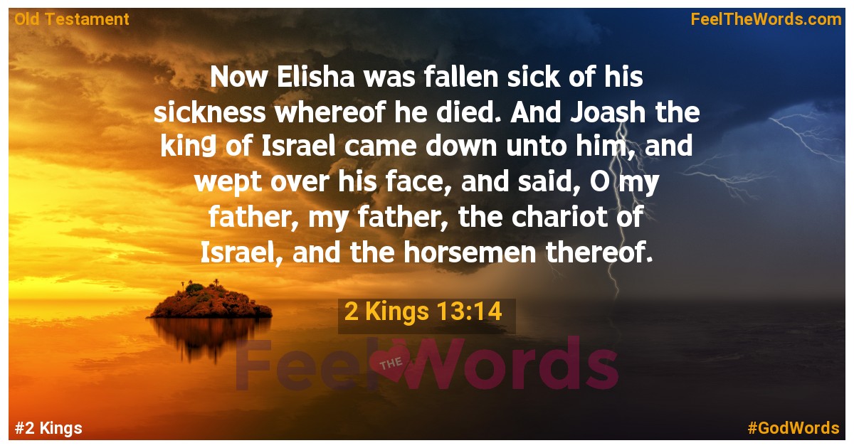 2 Kings 13:14