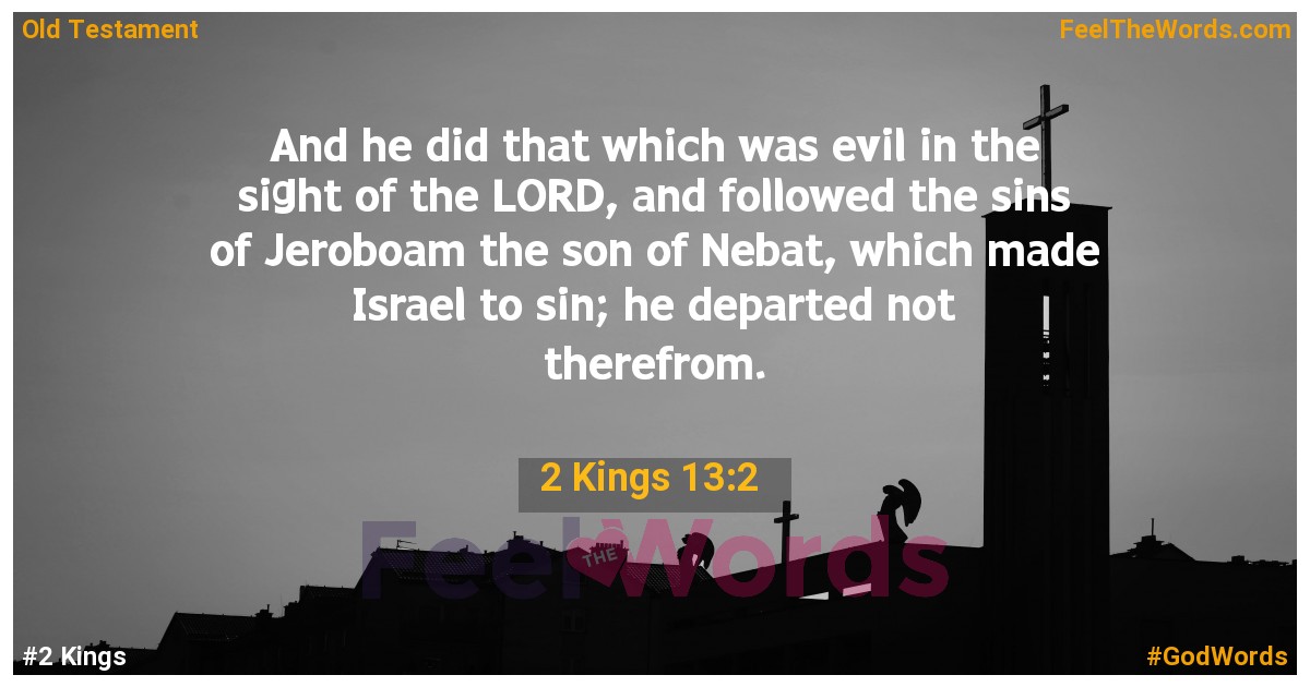 2 Kings 13:2
