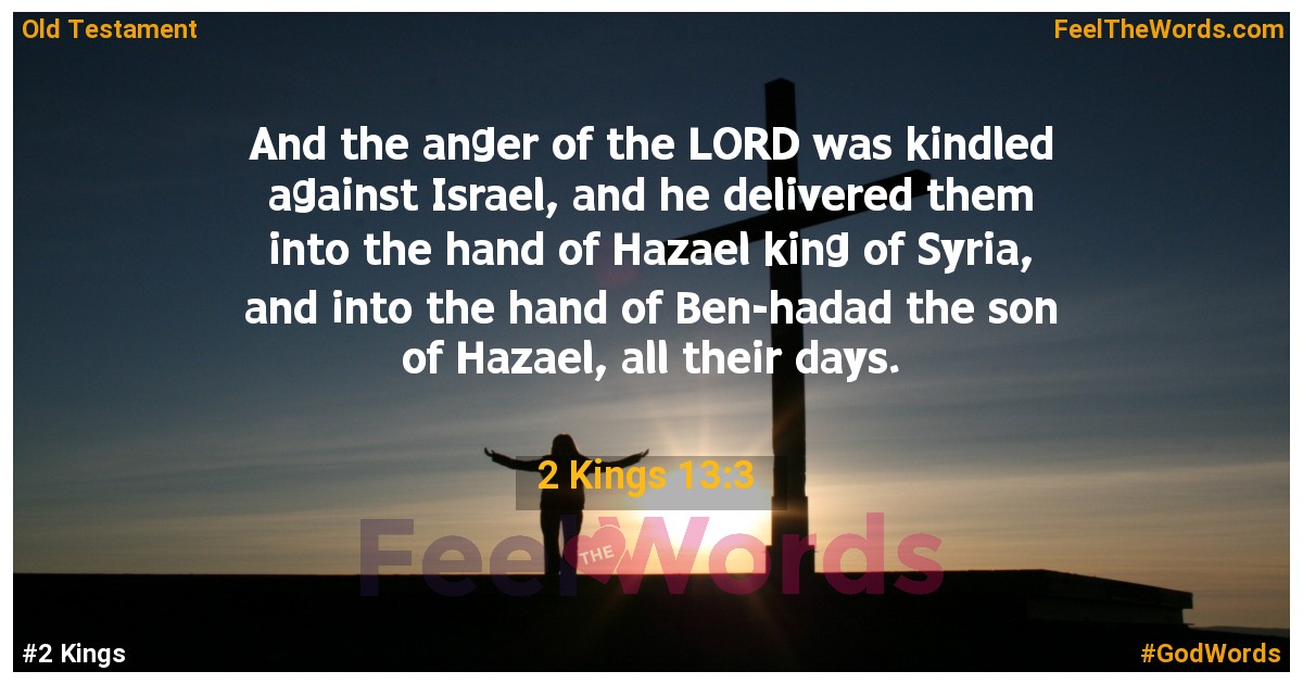 2 Kings 13:3