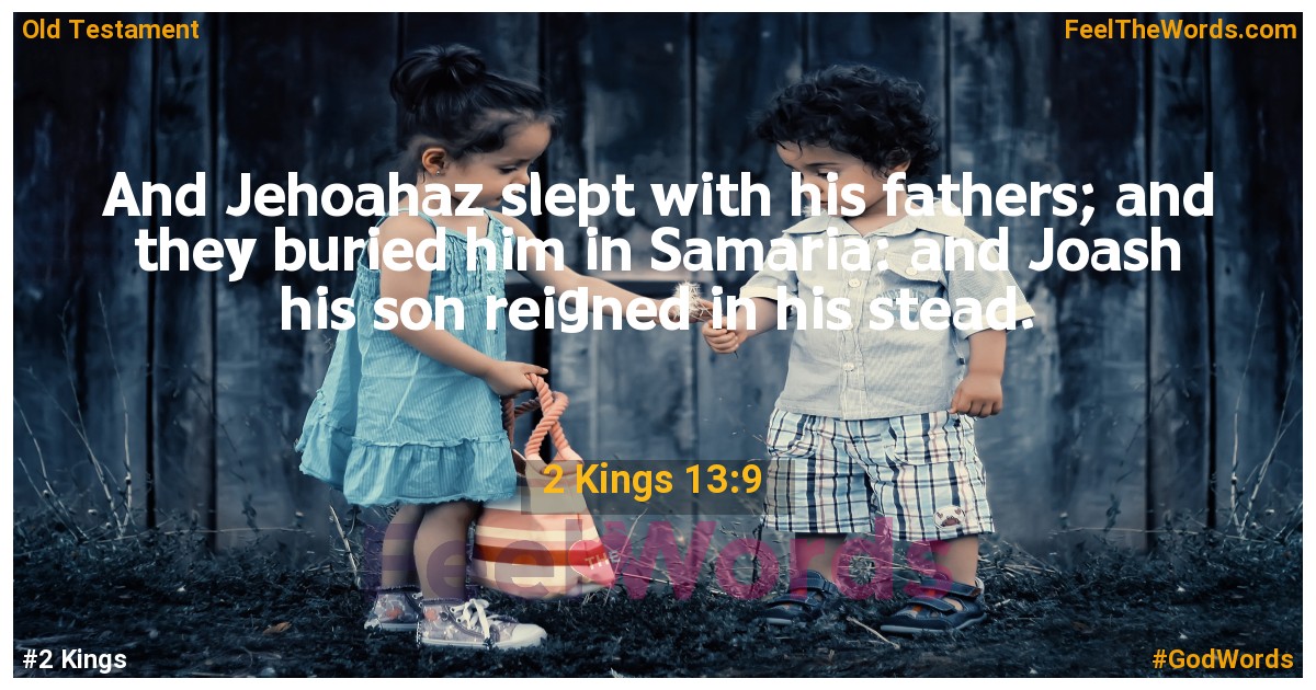 2 Kings 13:9