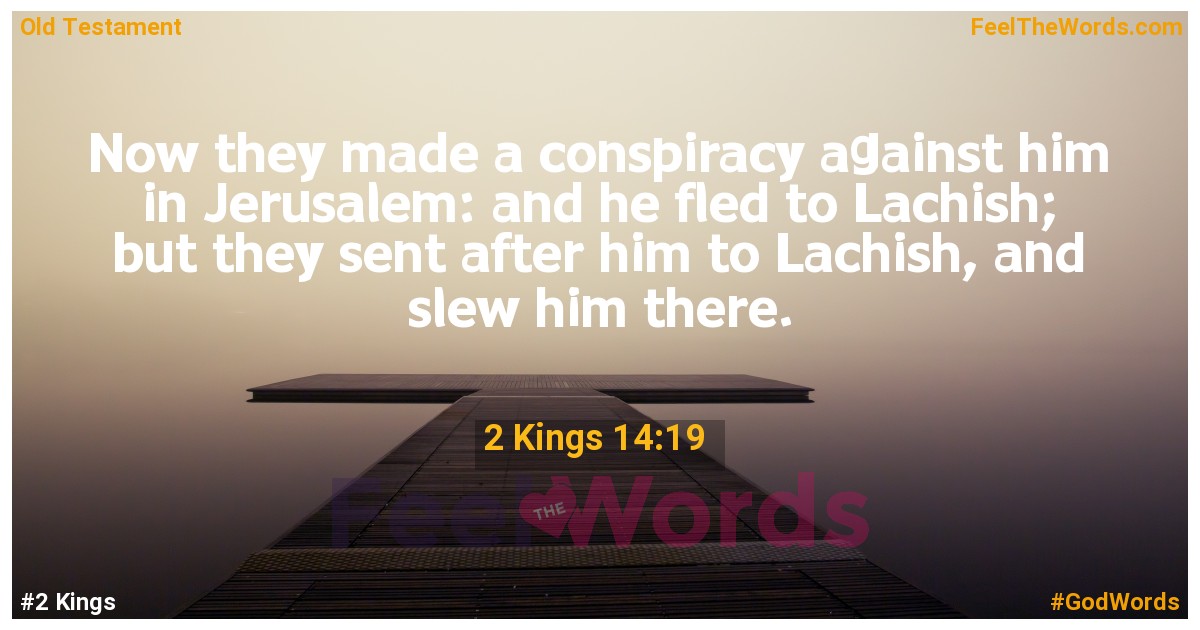 2 Kings 14:19