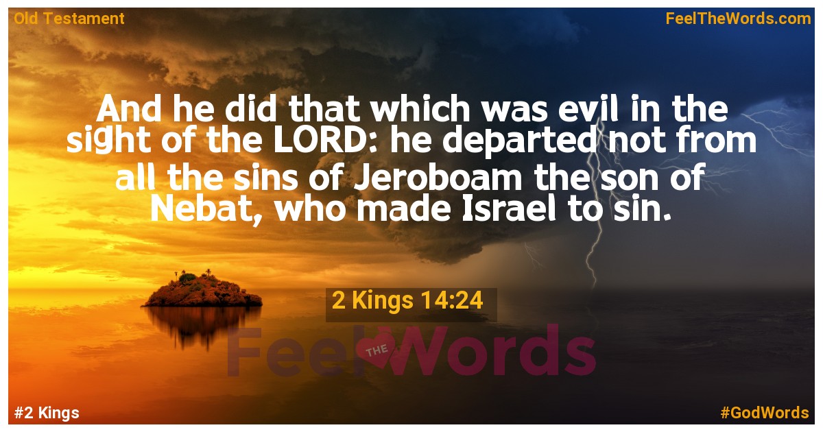 2 Kings 14:24
