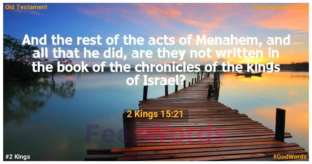 2 Kings 15:21