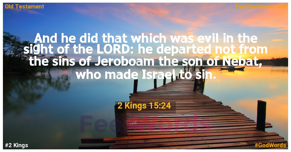 2 Kings 15:24