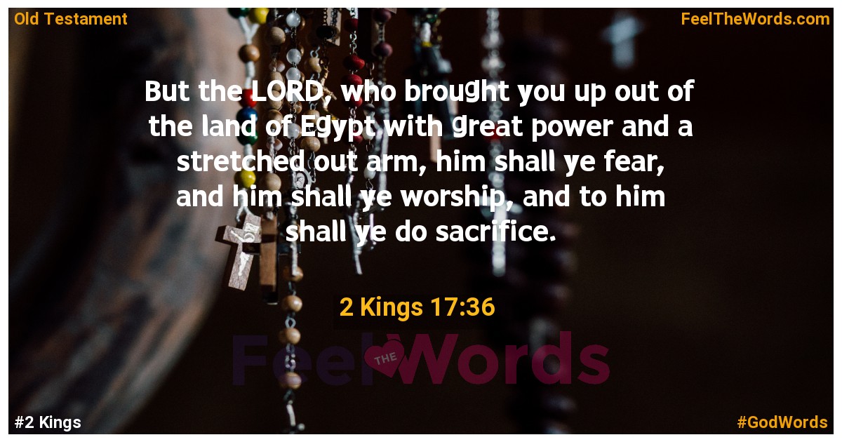 2 Kings 17:36