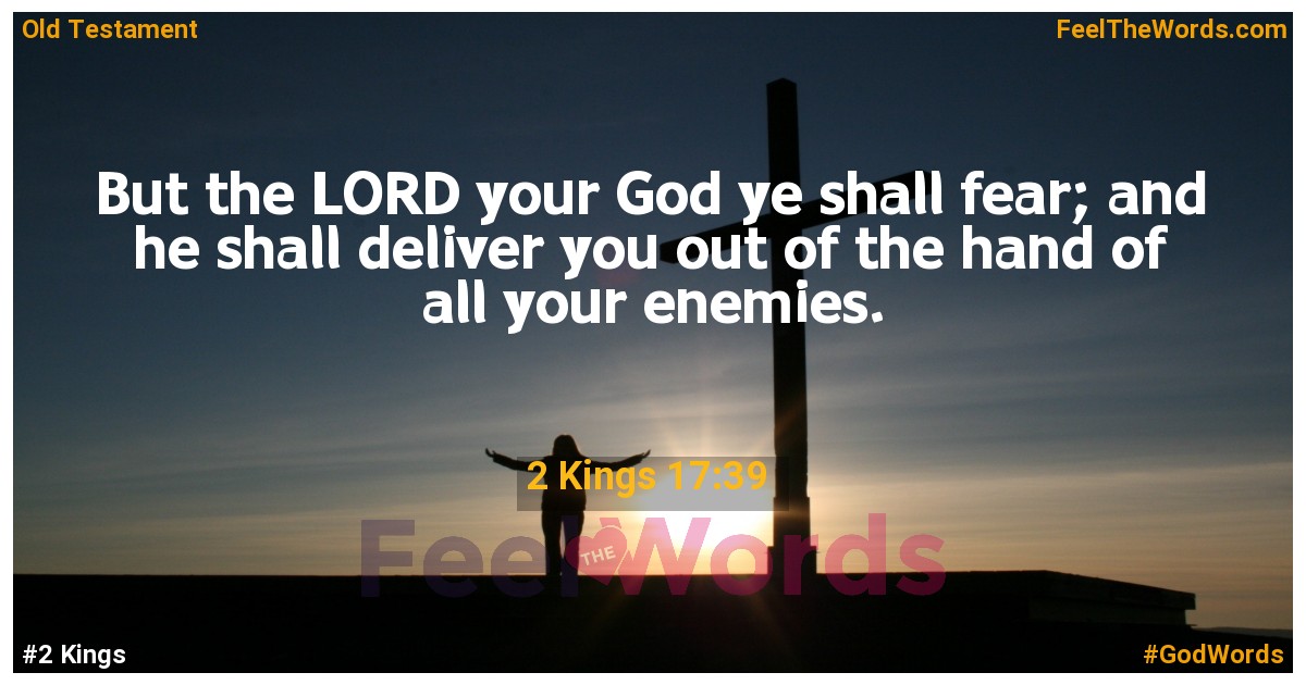2 Kings 17:39