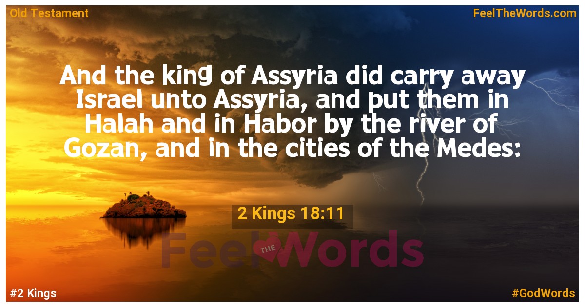 2 Kings 18:11