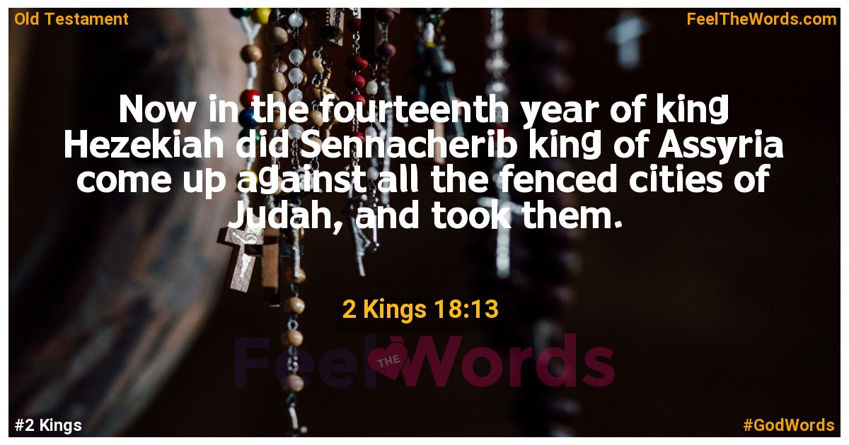 2 Kings 18:13