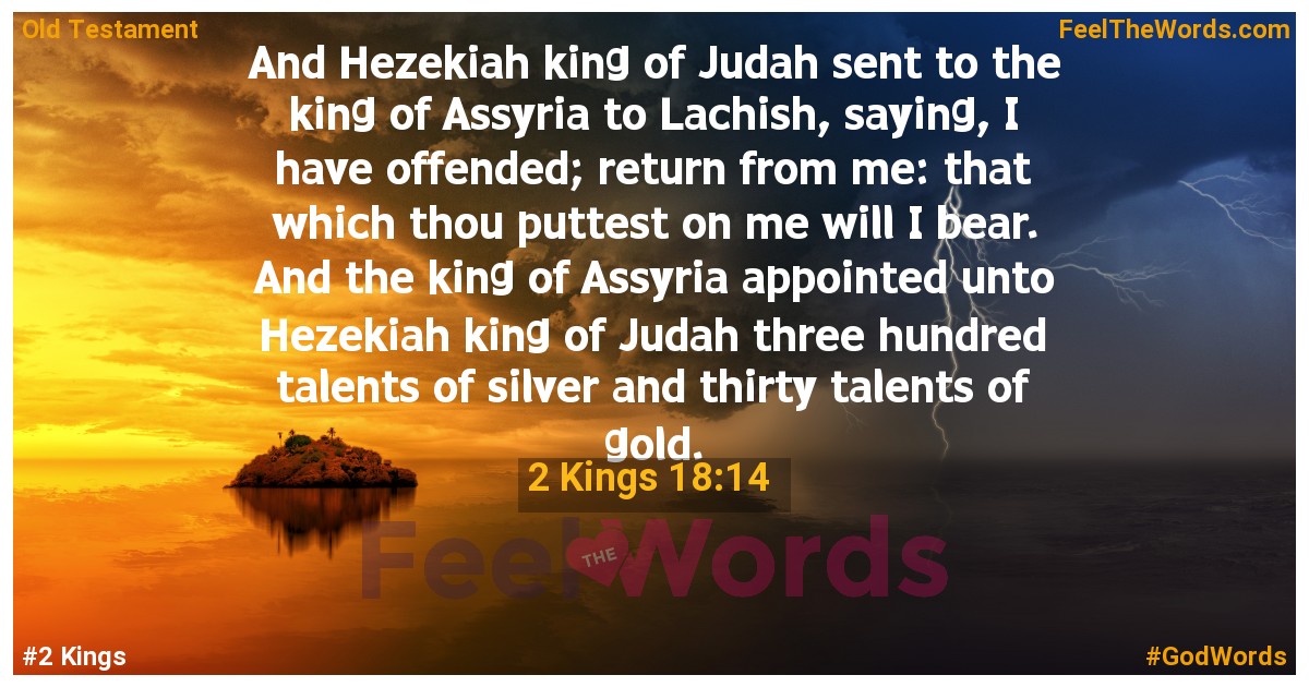 2 Kings 18:14