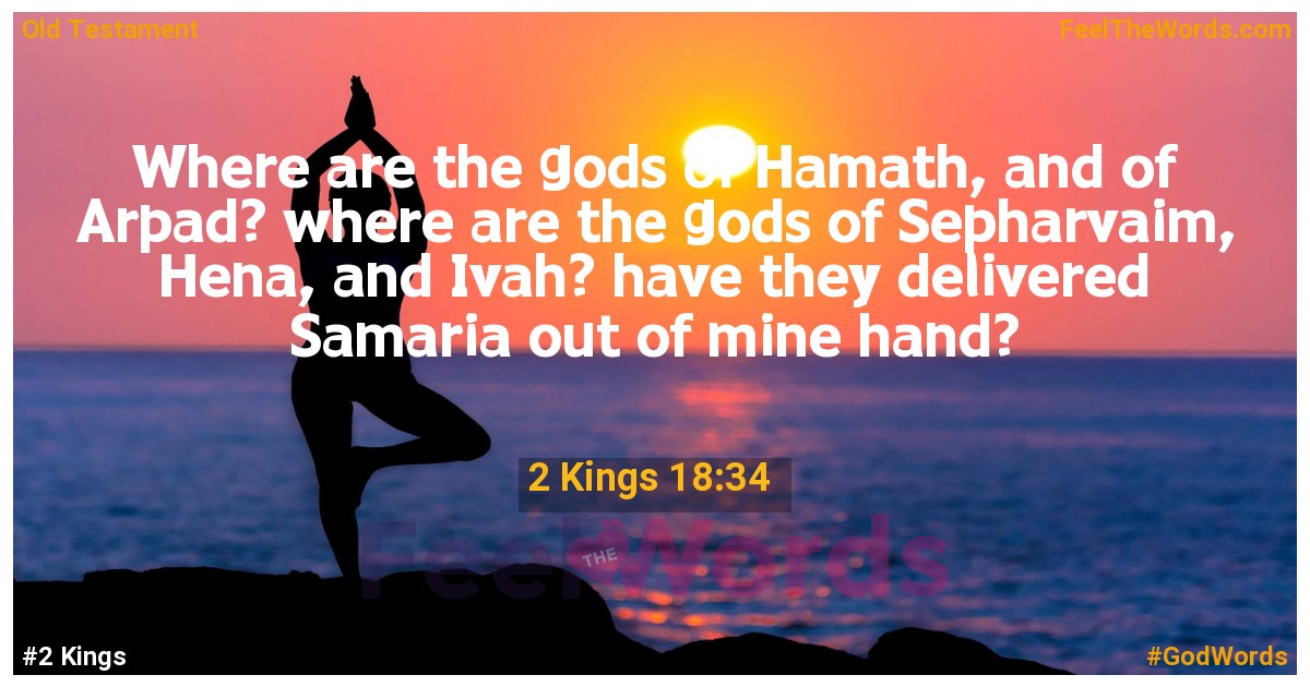 2 Kings 18:34